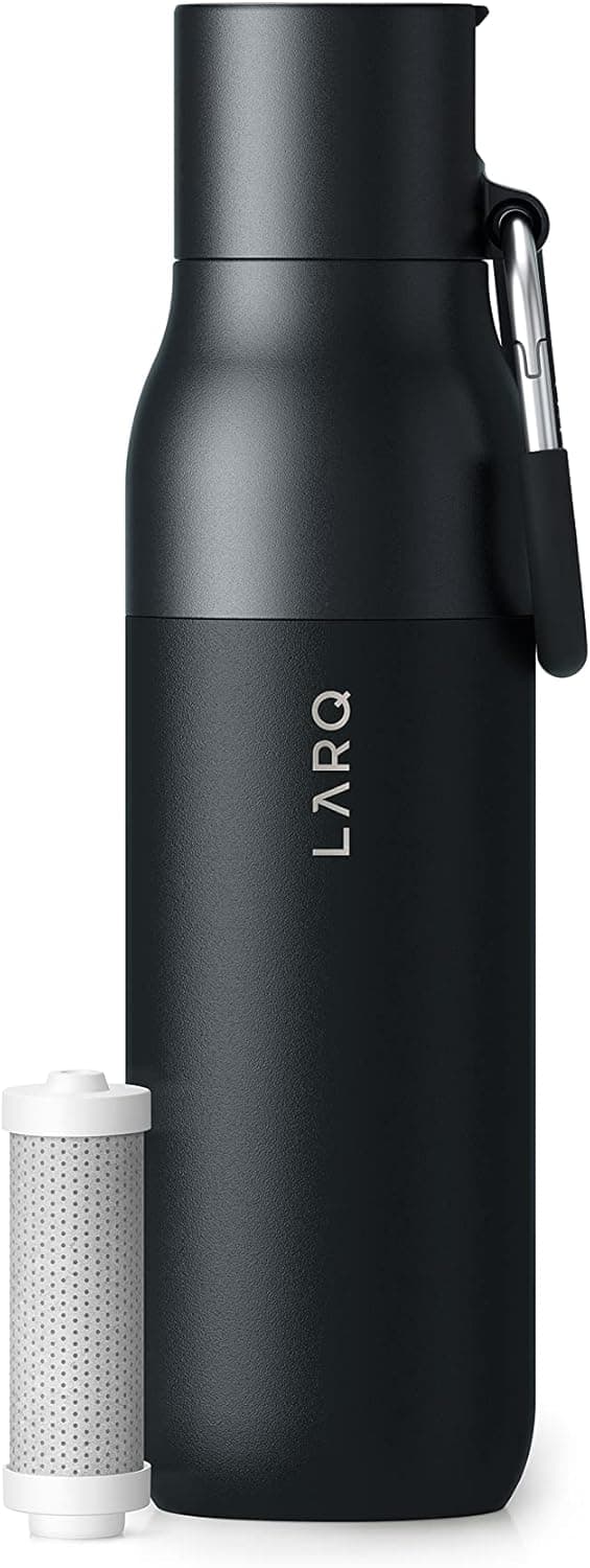 LARQ Bottle Filtered, Obsidian Black, 25oz